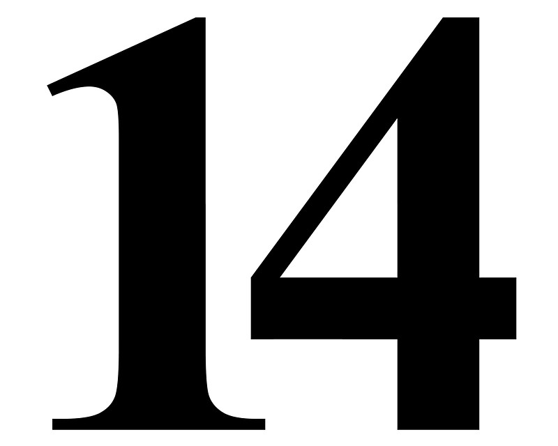 14 - 14 (number) - JapaneseClass.jp