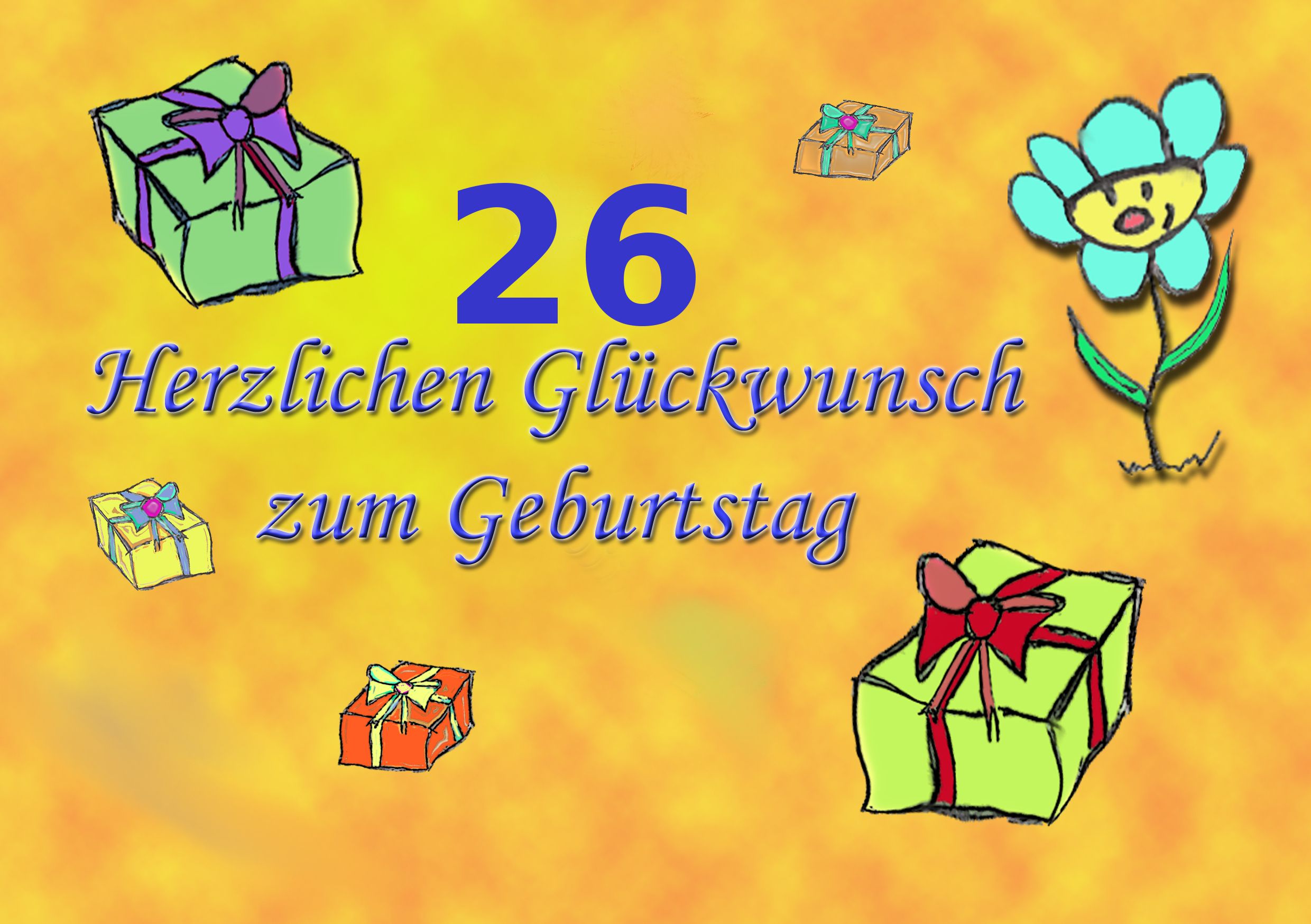 26 Geburtstag Gluckwunsche Und Spruche