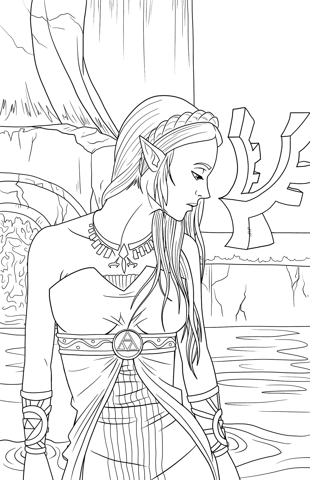 Silent Princess Lineart.jpg