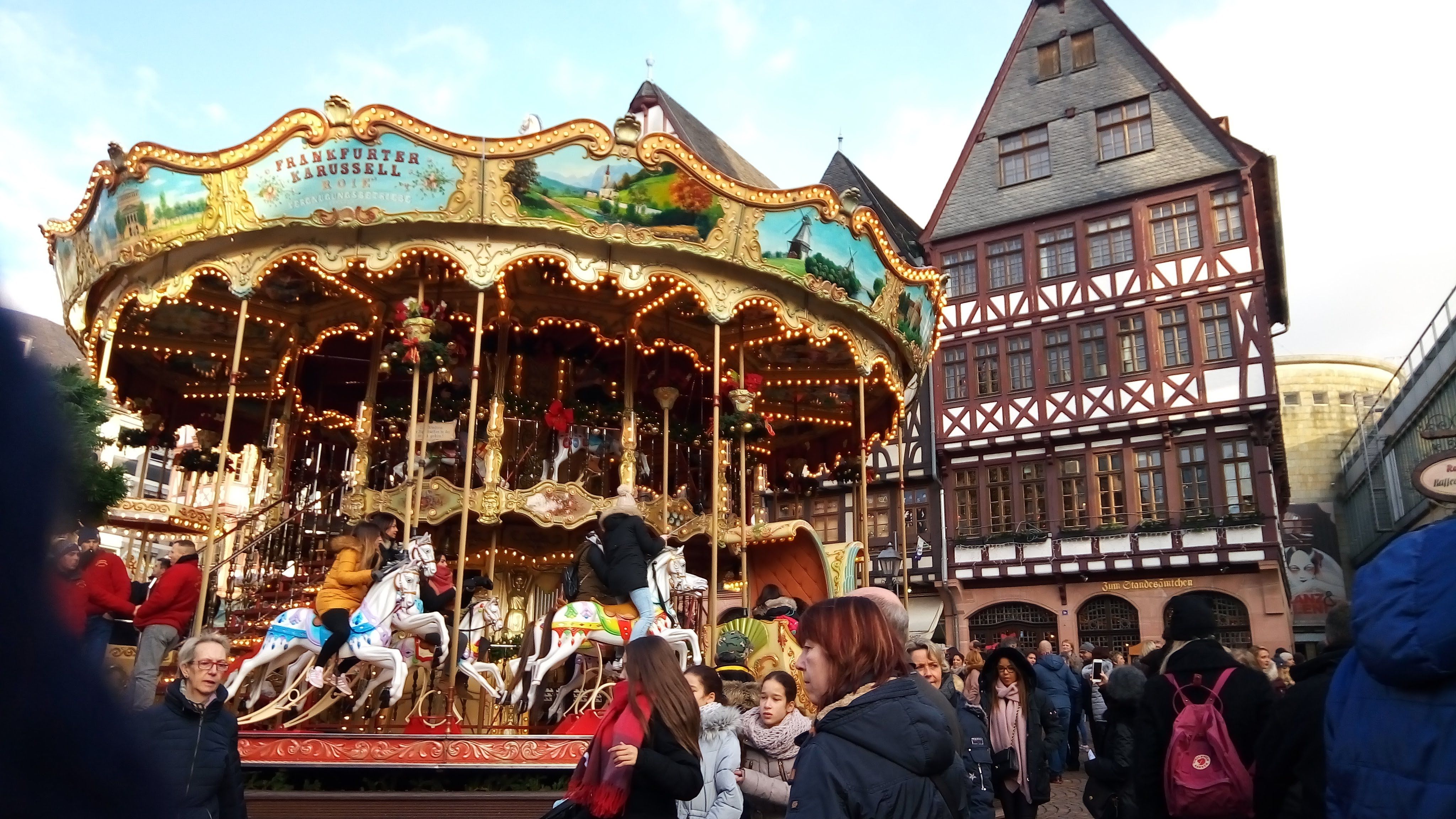 Christmas Fair in Frankfurt-am-Main.