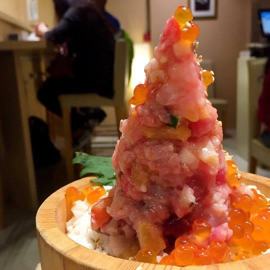 Chirashi bowl - Japanese food