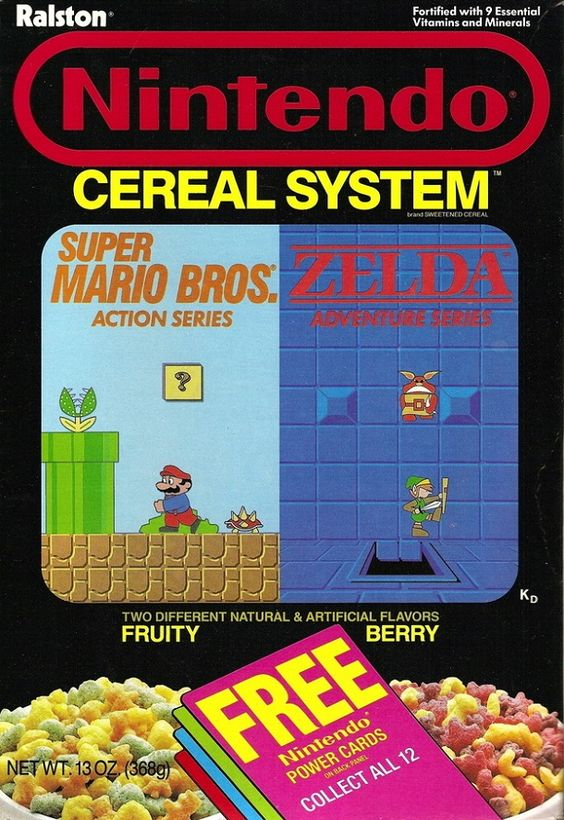 80's CEREAL BOXES . DONKEY KONG . PAC MAN . RAINBOW BRITE Travel