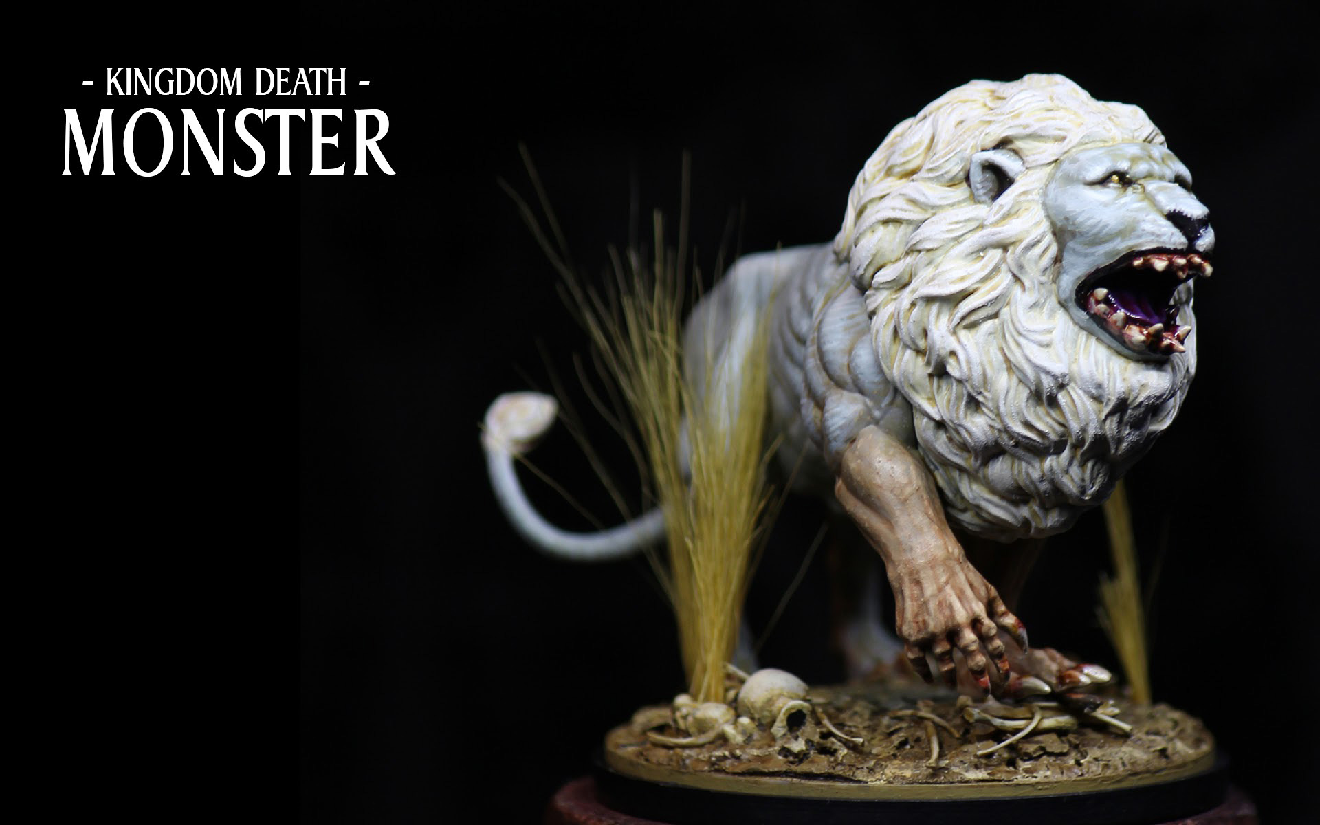 The White Lion Kingdom Death Painted Miniature Steemit