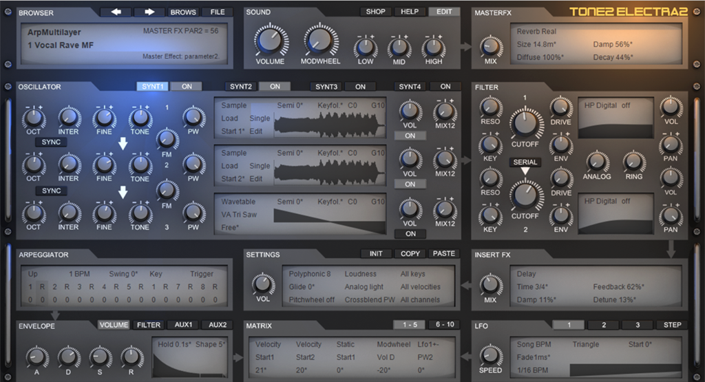 electra x vst expantions