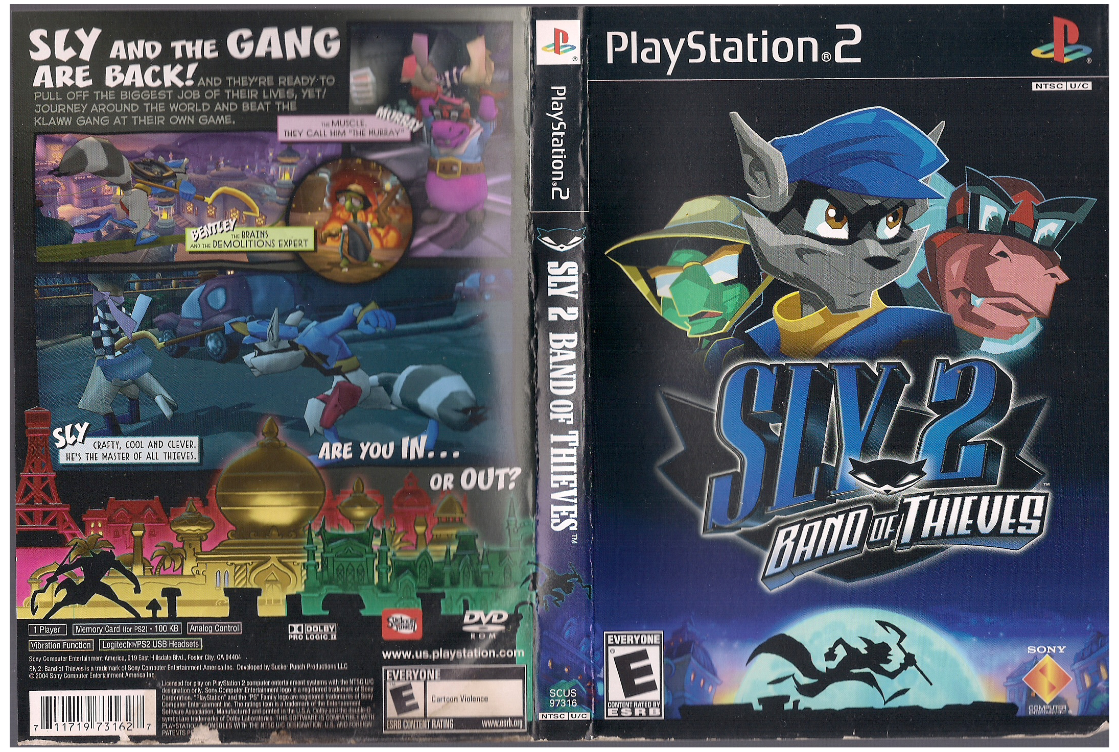 Sly cooper 2 band of theives box art.png
