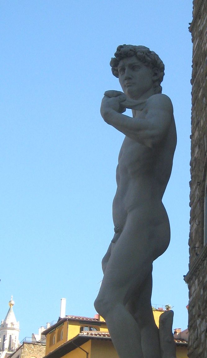 Statue of David in profile.jpg