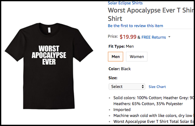 Worst Apocalypse Ever Shirt