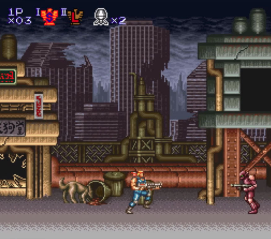 Contra III The Alien Wars, Super Nintendo, Jogos