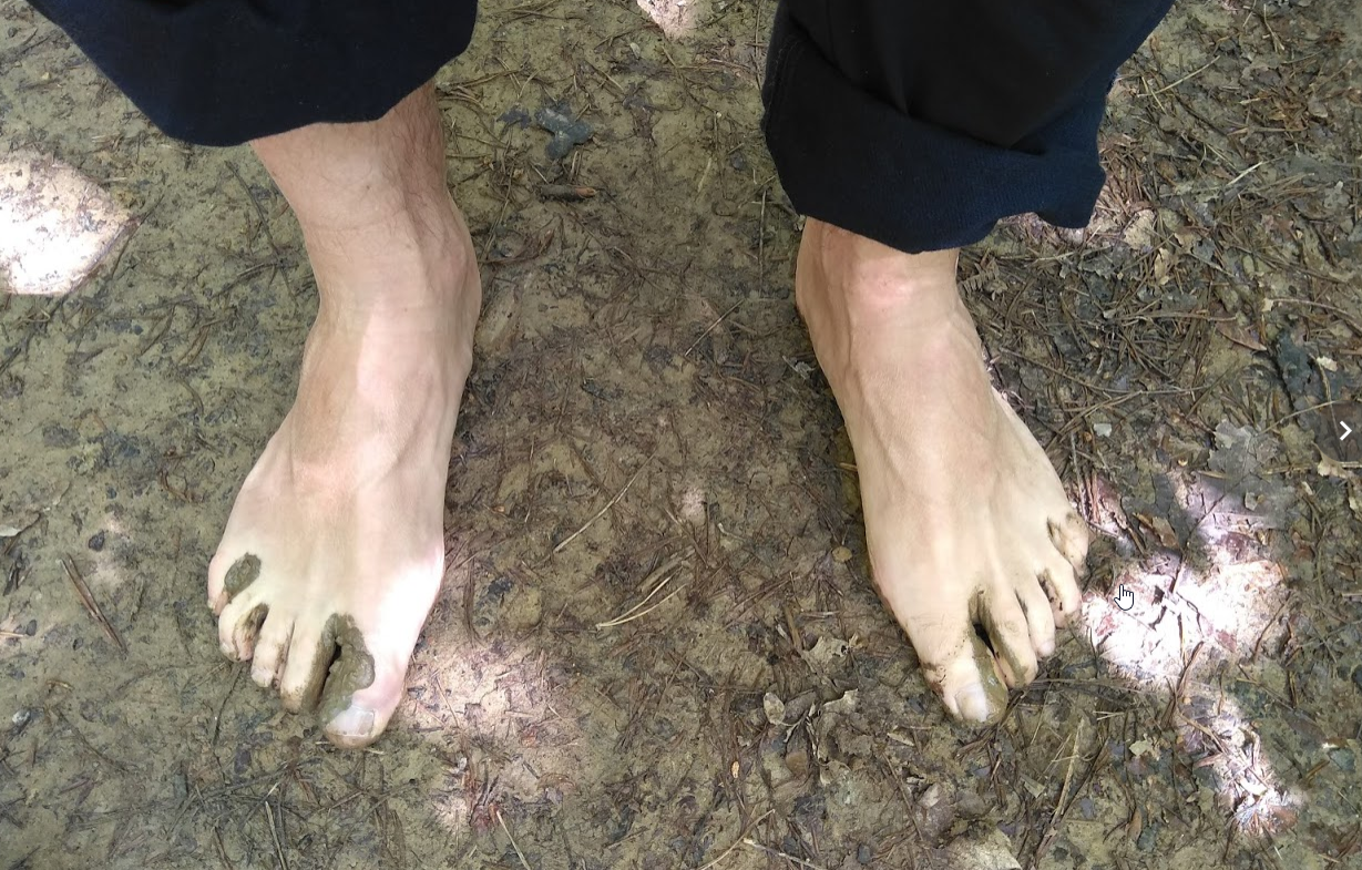 Bare Feet With Mud Between Fingers — Steemit