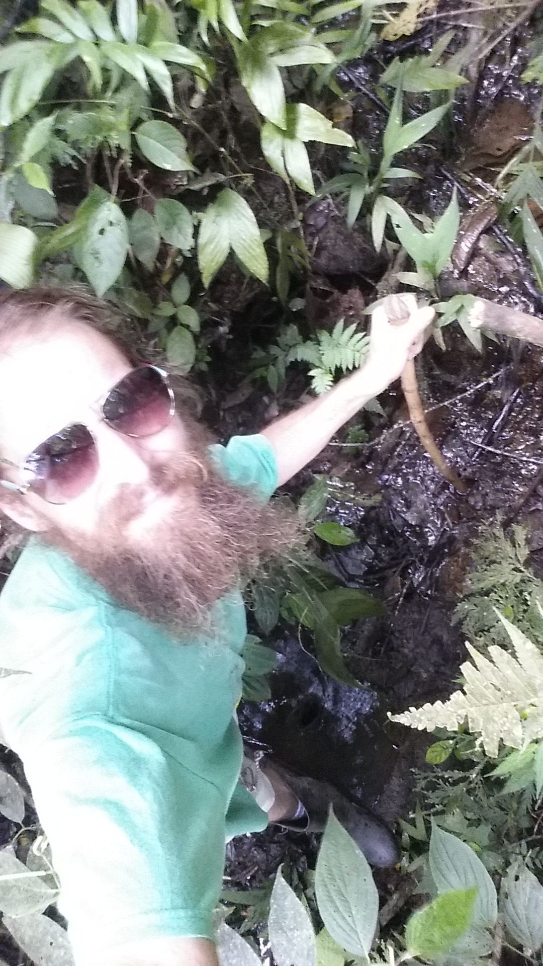 37 - heres the proof cleaning the water tank nature reserve selfie.jpg