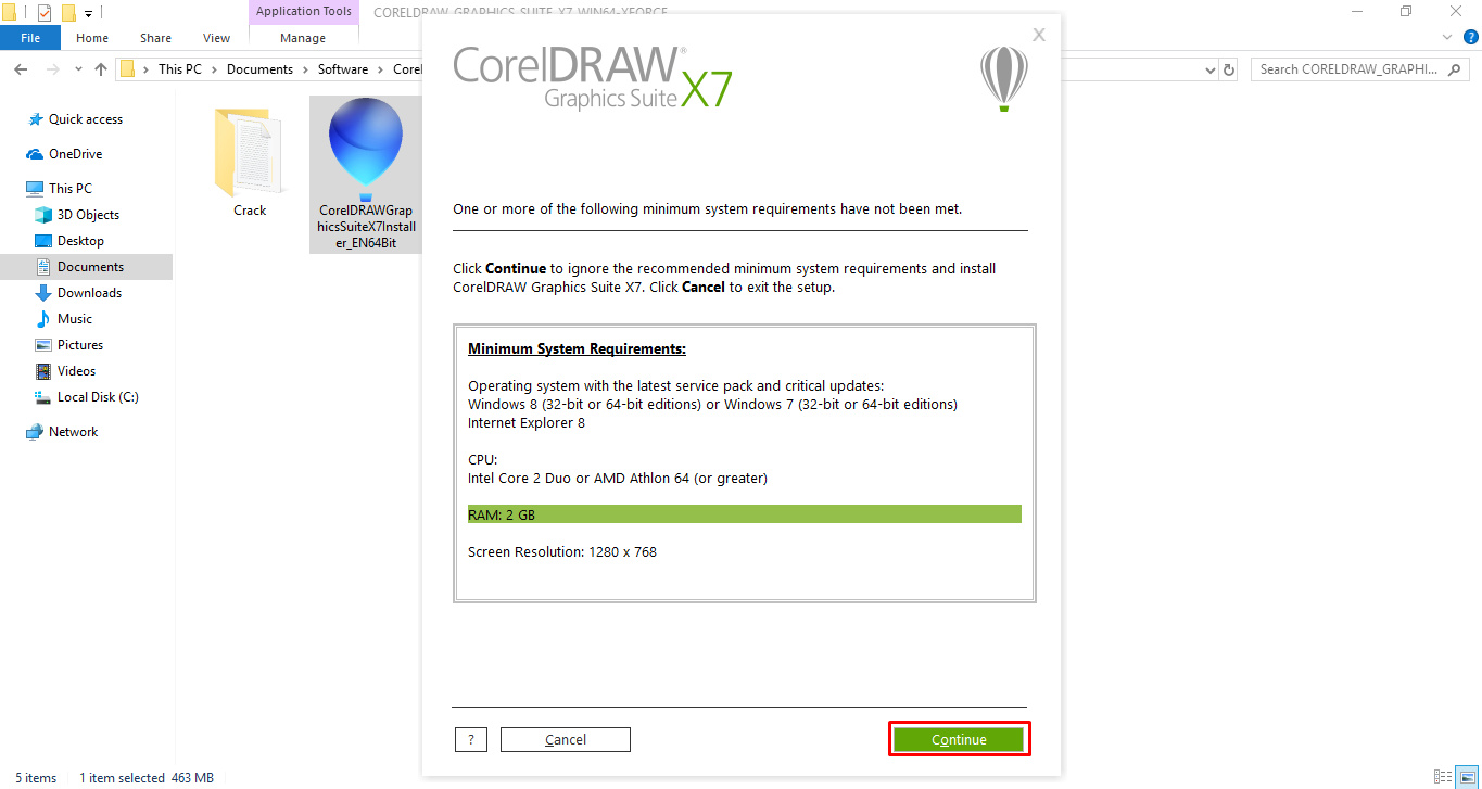 coreldraw graphics suite x7 system requirements