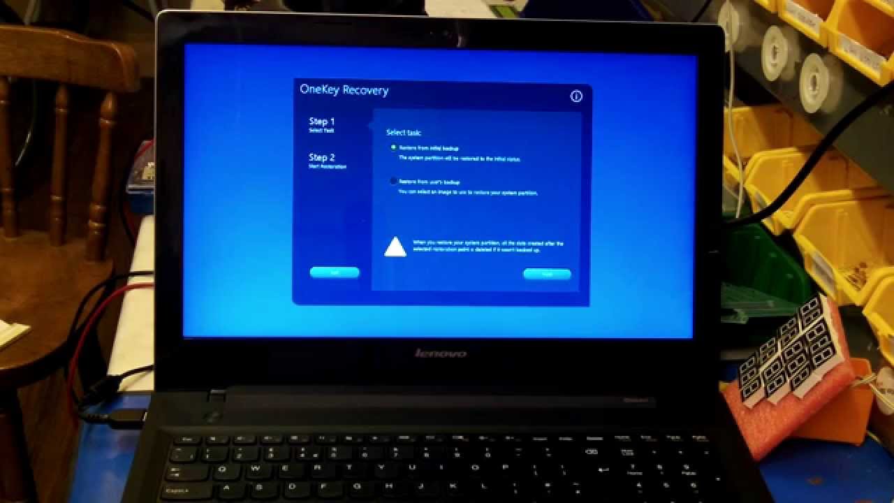 lenovo onekey recovery 4 windows 10 desktop