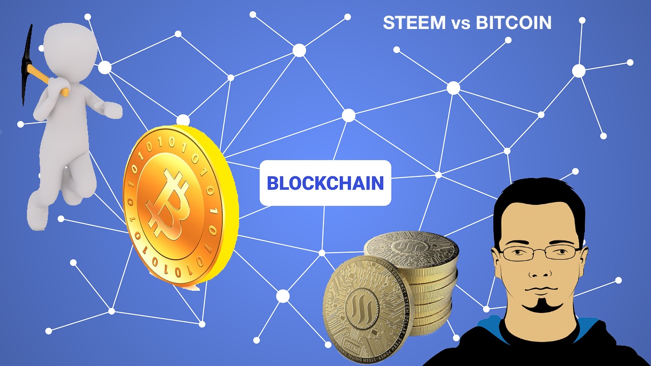 How is Steem different from Bitcoin?
