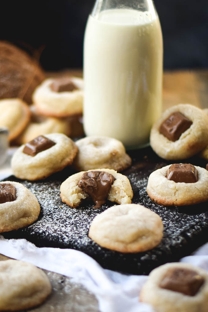 Dreamy Soft Coconut Meltaway Cookies (Dairy Free) #coconut.jpg