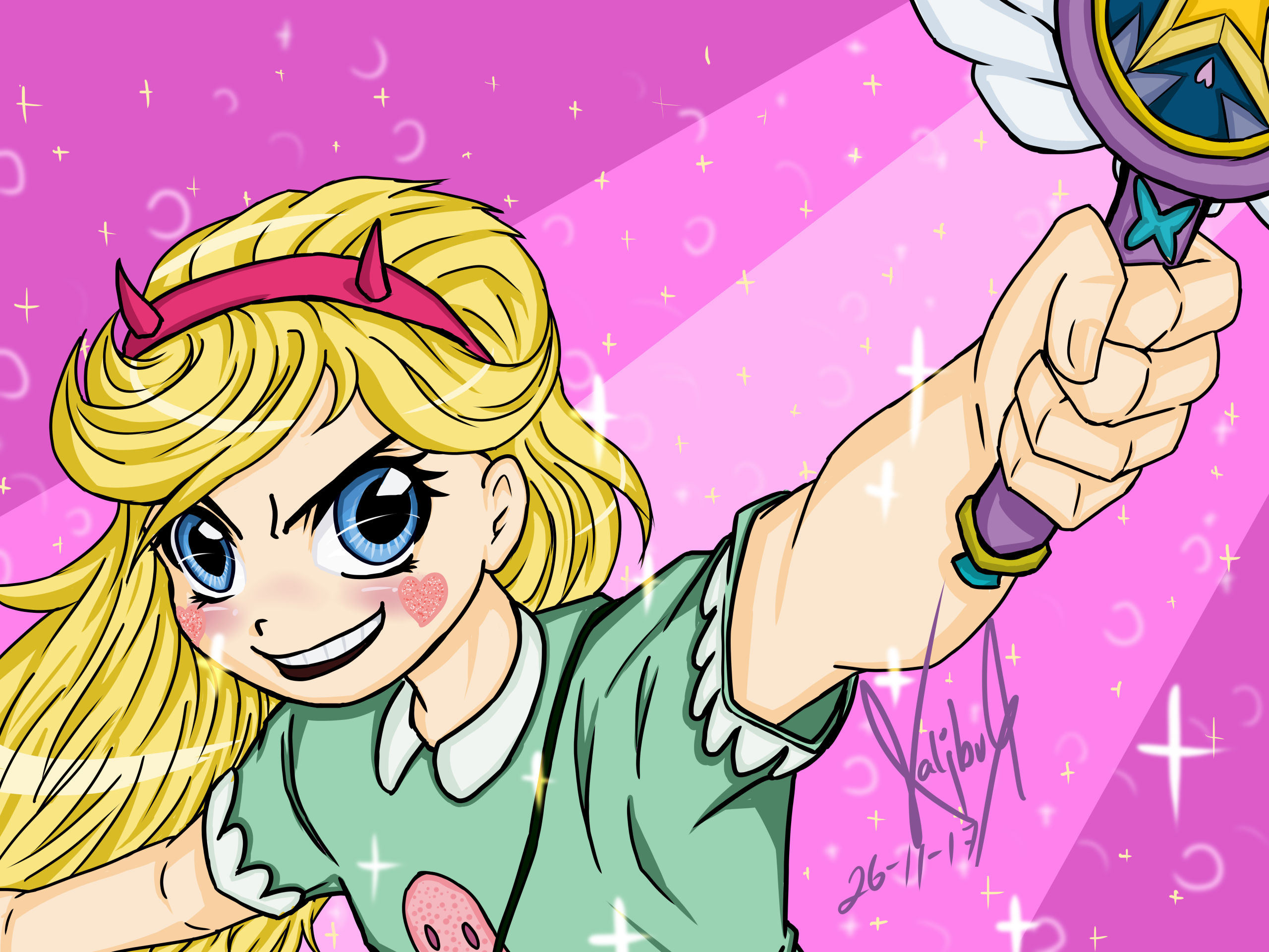 Fan Art Star Butterfly — Steemit