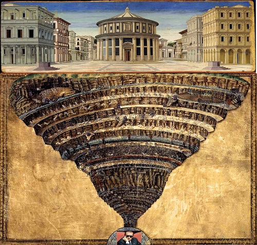 Dante Alighieri Hell Painting Painting Inspired