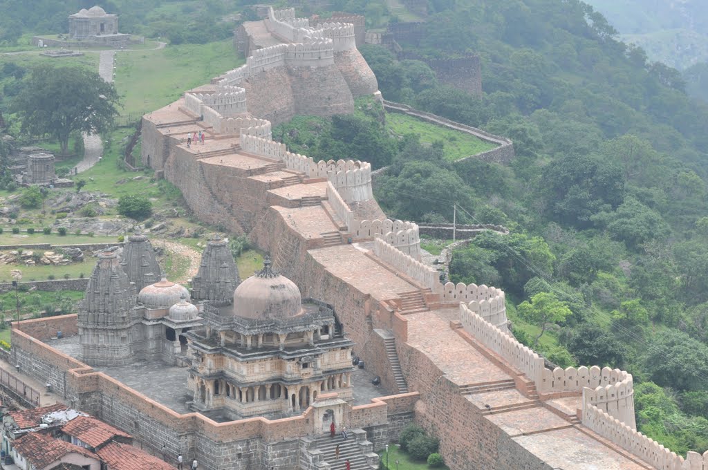 The Great Wall Of India Kumbhalgarh Steemit