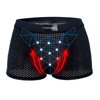 Mens Sexy Ice Silk Mesh Magnetic Therapy Health Care Underwear Breathable Casual Boxer.jpg