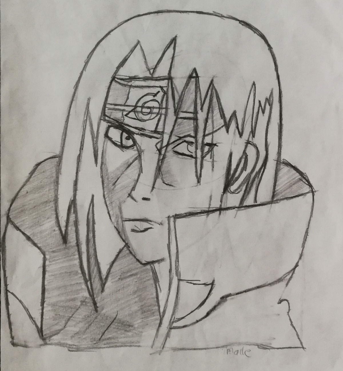 Drawing Itachi Uchiha from Naruto Shippuden !!!! — Steemit