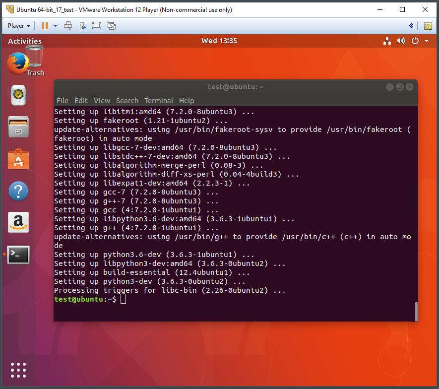 python download ubuntu