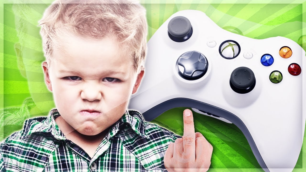 Angry kid playing video hot sale games