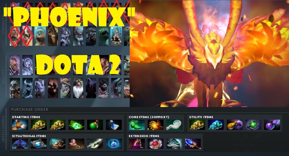 Agoes Gaming Learn To Understand Hero Phoenix Game Dota 2