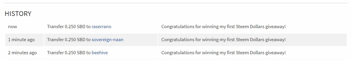 My first Steem Dollars giveaway.jpg