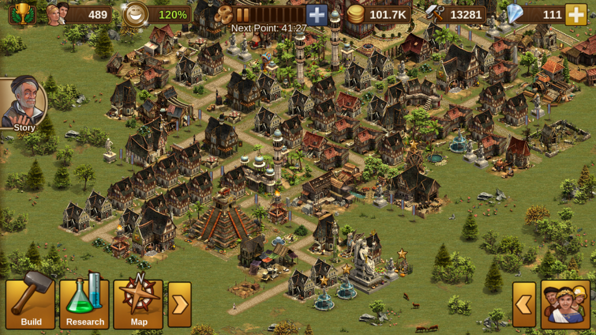 great buildings in forge of empires