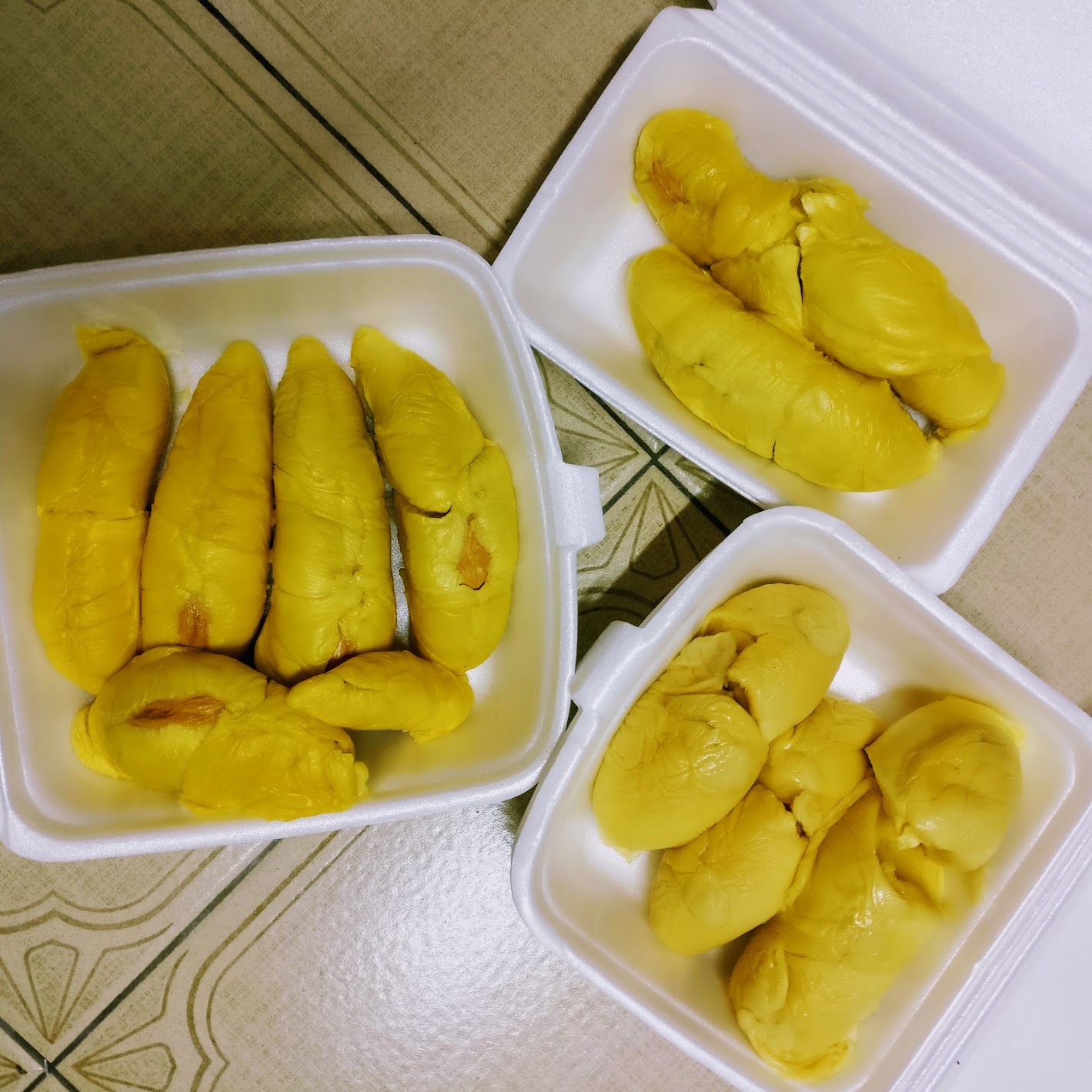 Durian dinner 榴莲当晚餐