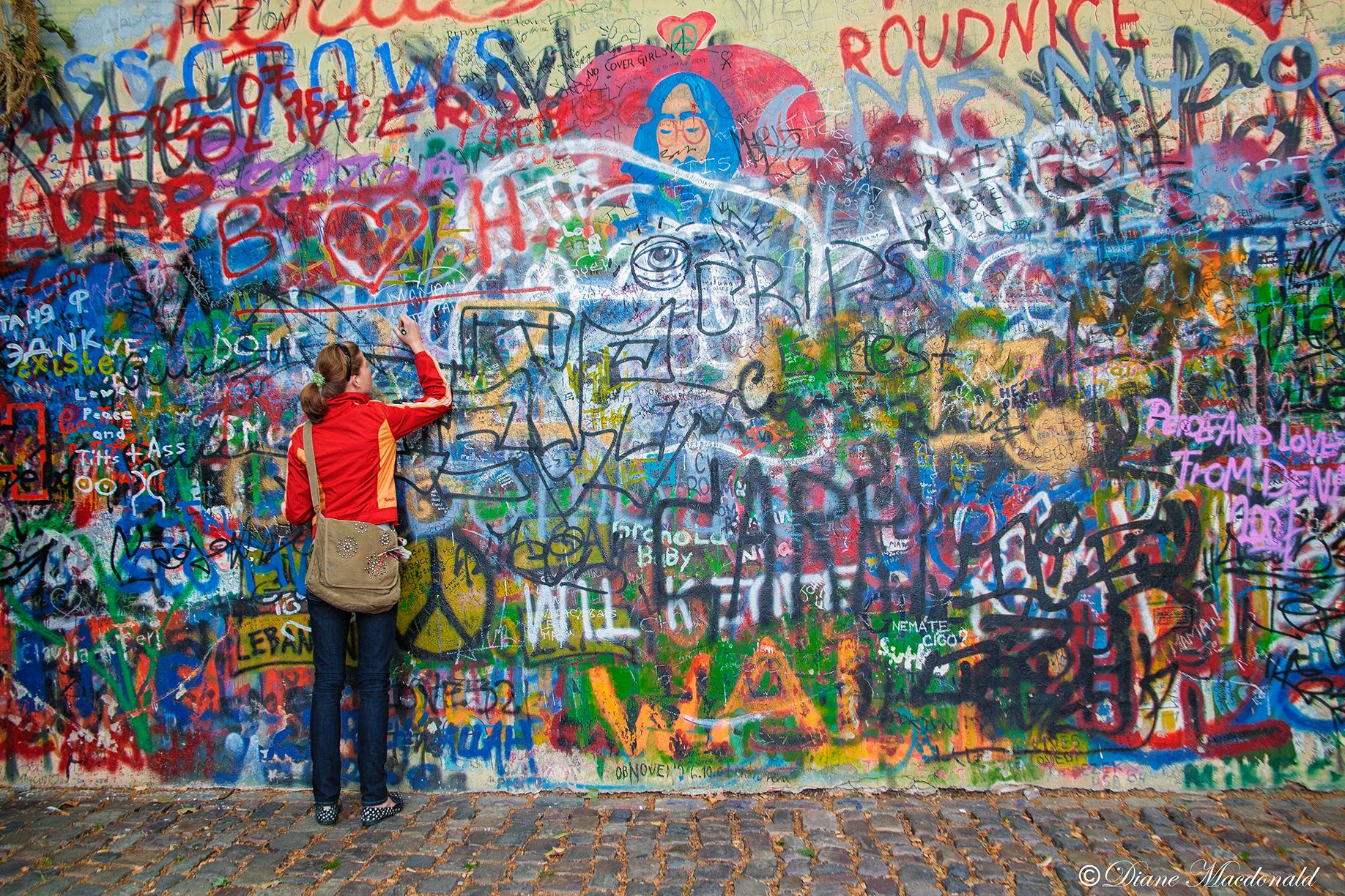 John Lennon Wall Prague Graffiti Steemit