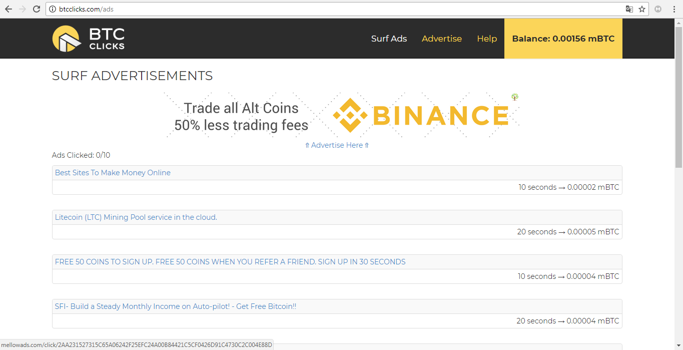 Step By Step Learn How To Earn Bitcoins For Free By Clicking Ads - 