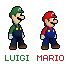 Luigi and Mario.gif