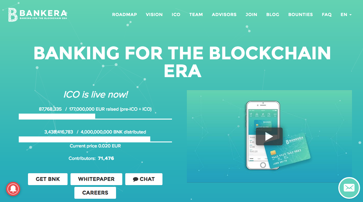 0119 Bankera Ico Get In On The Ground Floor Of A Blockchain Bank