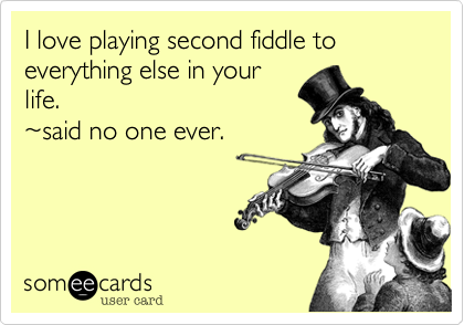 Play Second Fiddle