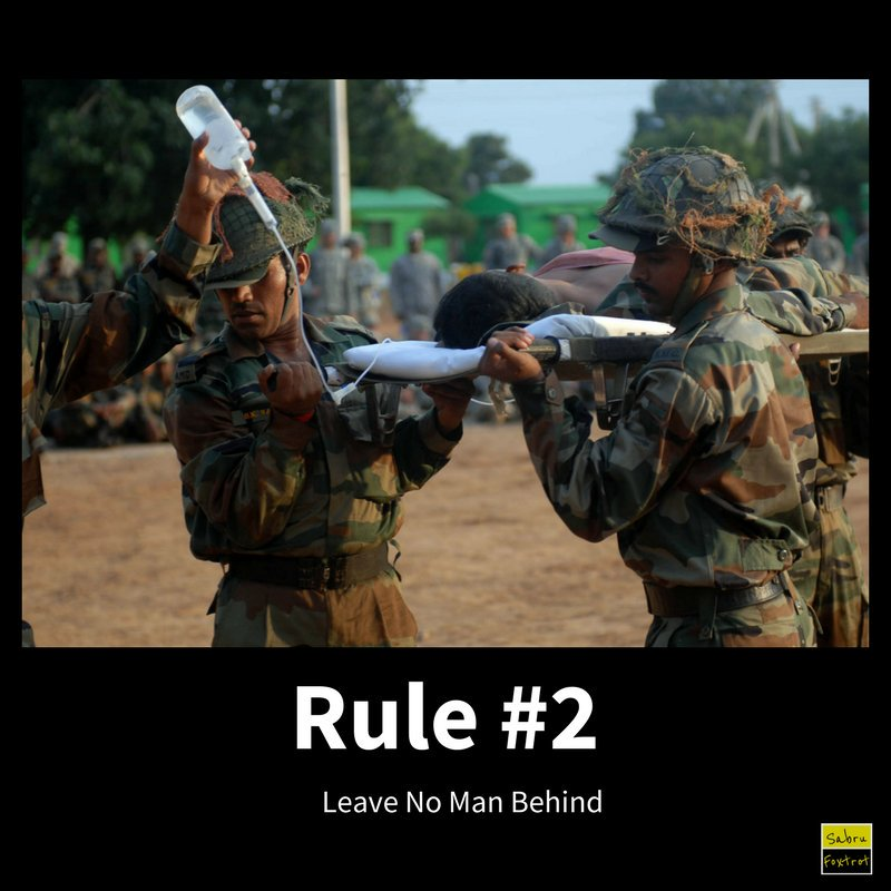 Leave no man behind