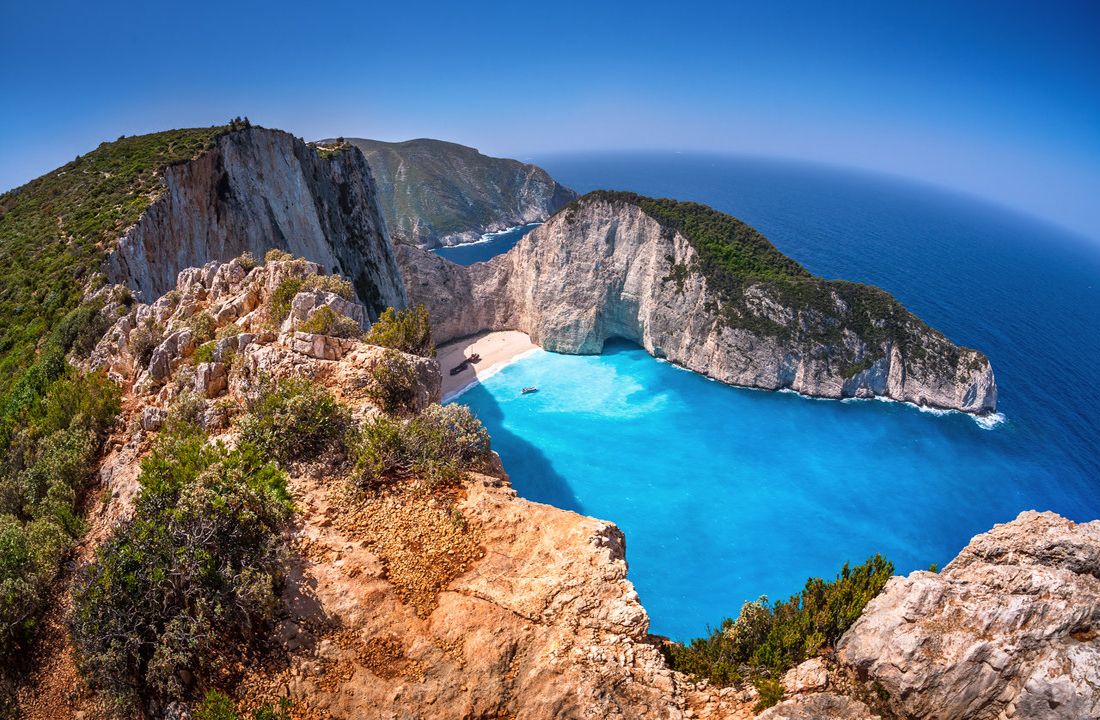 2 Navagio Beach in Zakynthos, Greece, one of the most spectacular beaches in the world.jpg