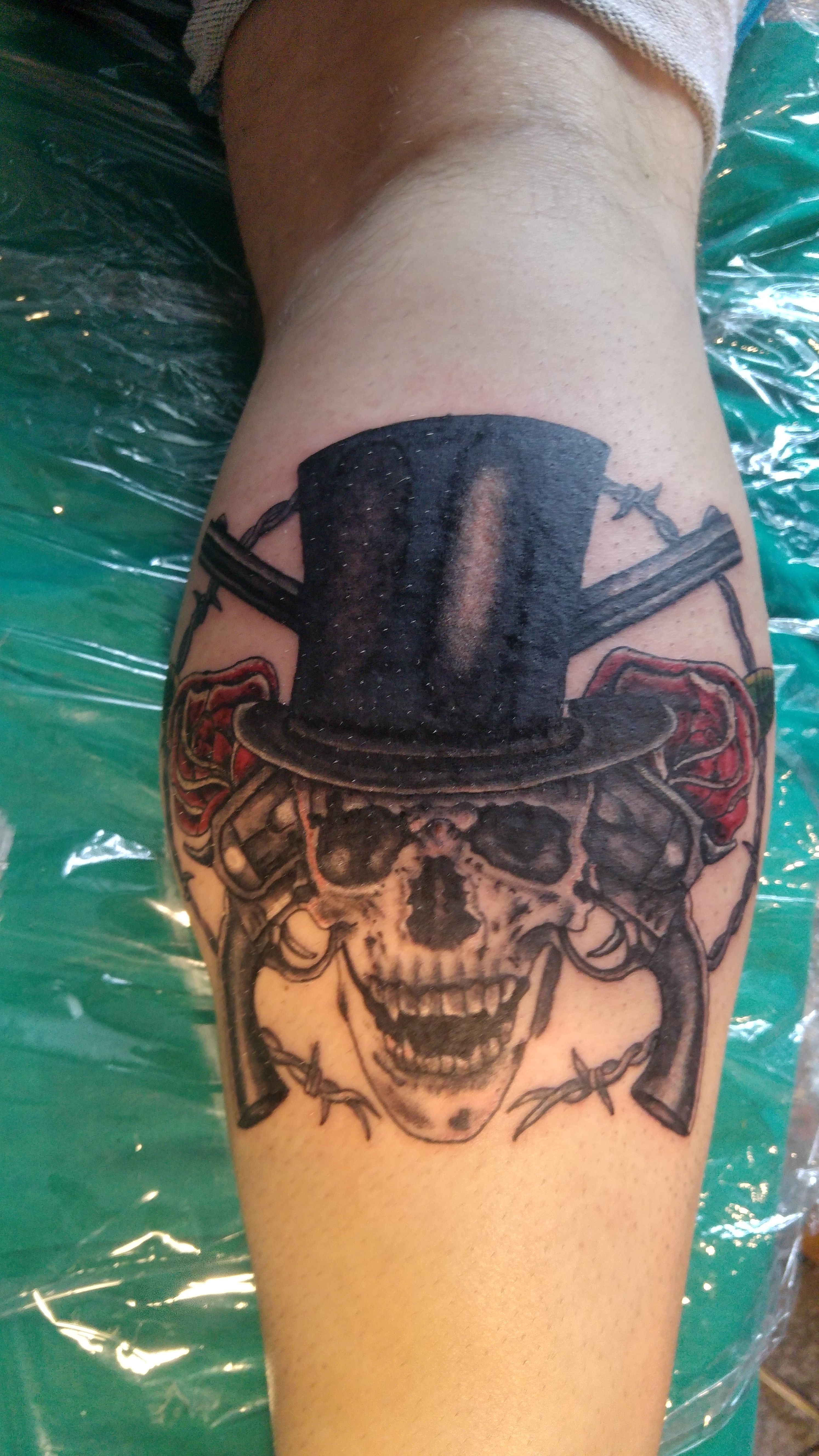 Guns N Roses Arm Tattoo