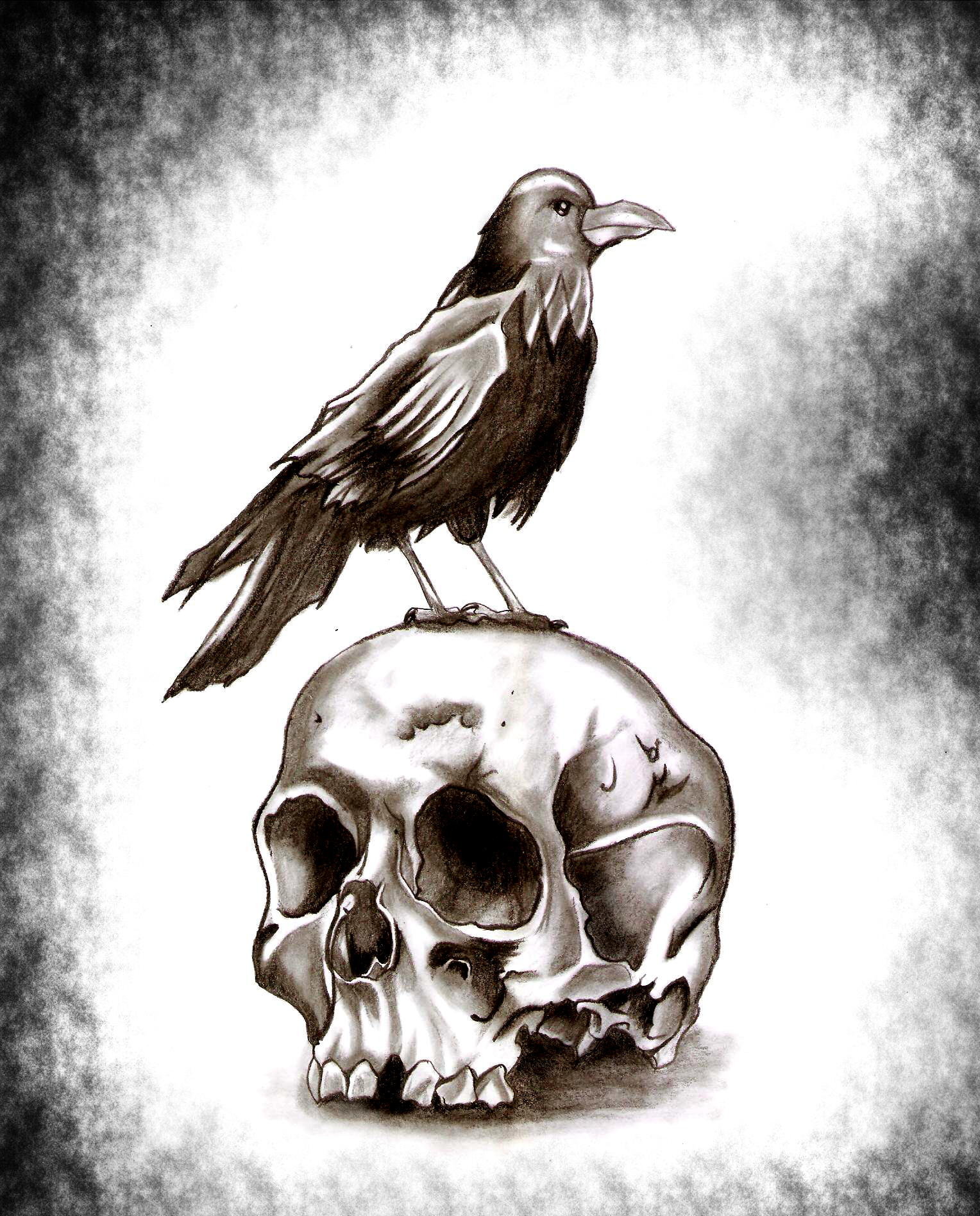 XI. Sólo la Muerte │ Dibujo a Lápiz por Norebo — Steemit