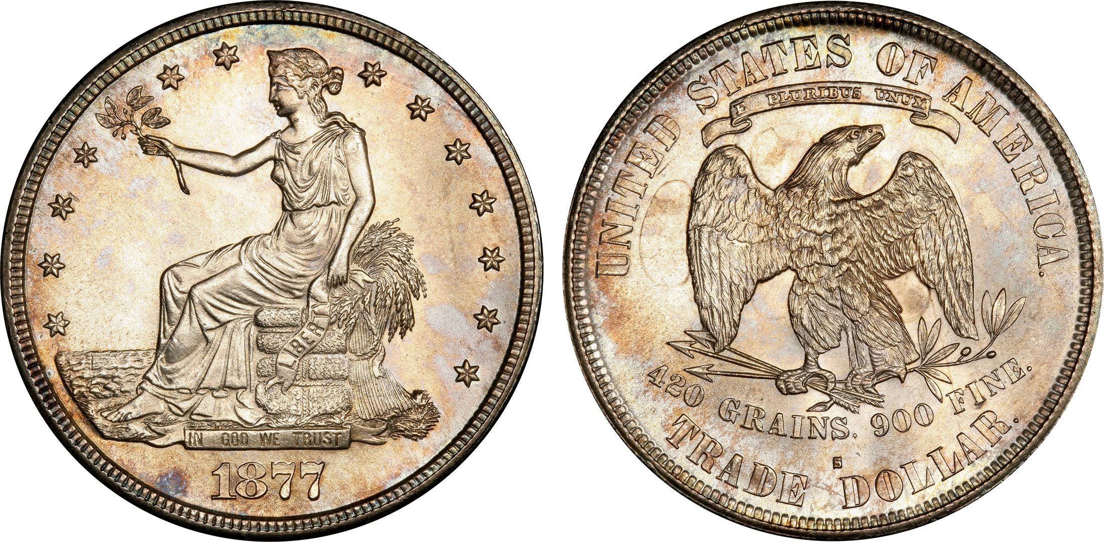 Доллар удачи монета. 1 Доллар девятнадцатого века. Доллары 19 века серебро.