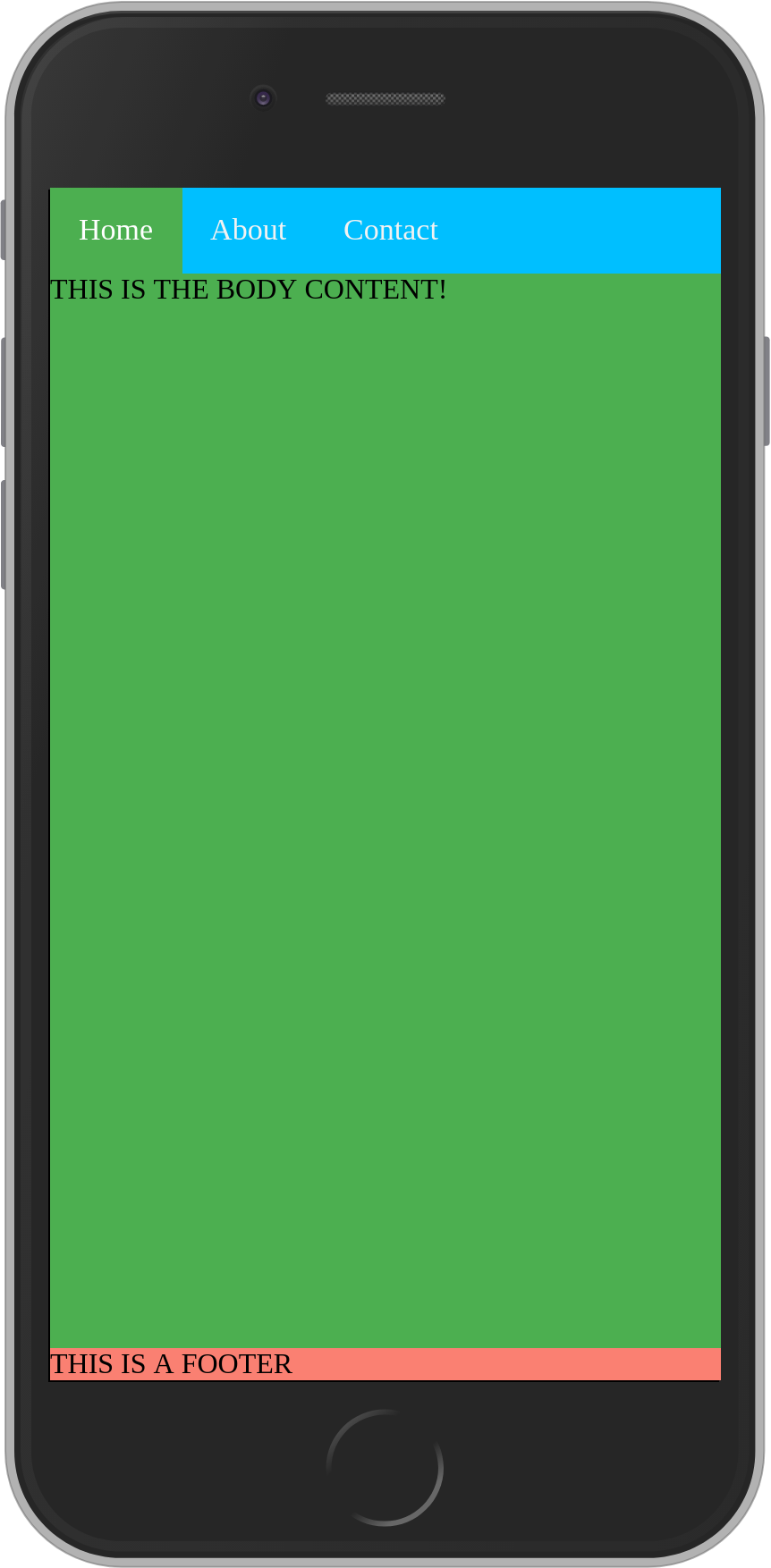 Basic HTML Layout