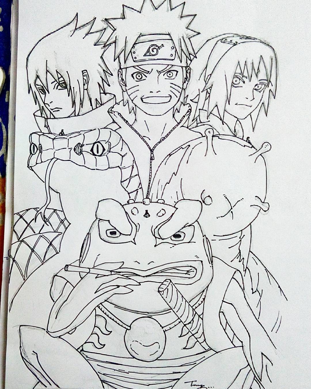 my naruto fan art