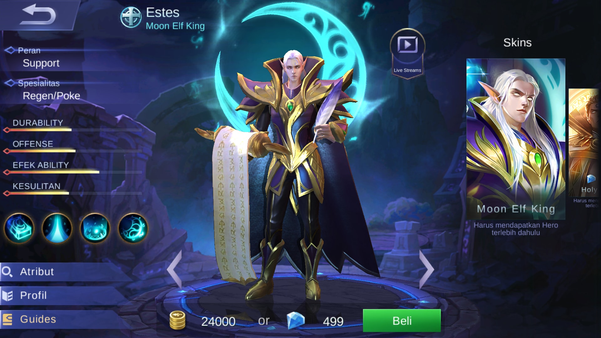 MOBA GAME MOBILE LEGENDS Hero Estes Review Tips And Trix And