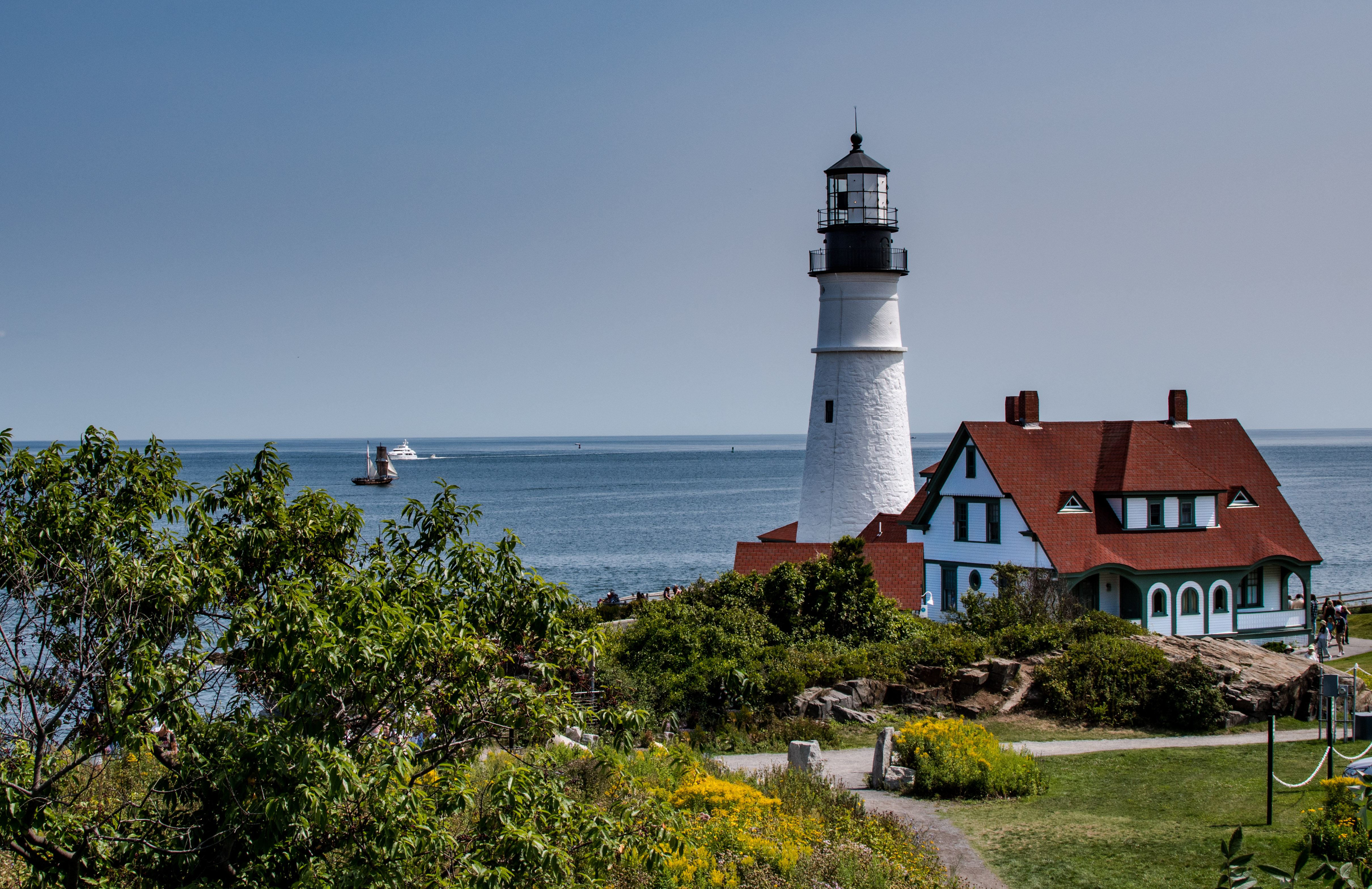 Маяк отдых. Маяк Портленд-хед. Маяк Portland head Light, Мэн (США). Маяк Портленд Хэд Лайт. Portland head Light, штат Мэн.