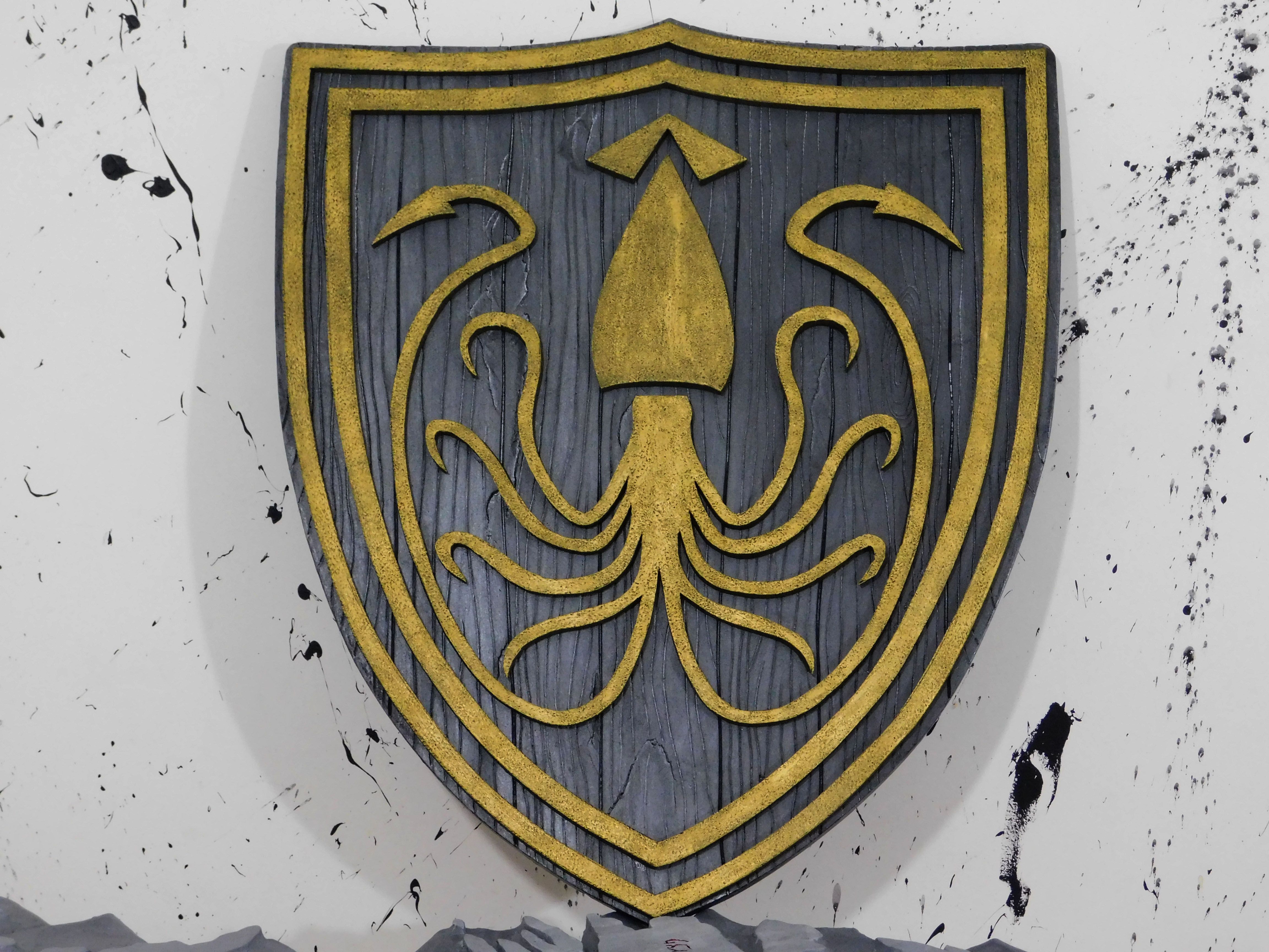 House Greyjoy Crest Game Of Thrones Wall Art Steemit