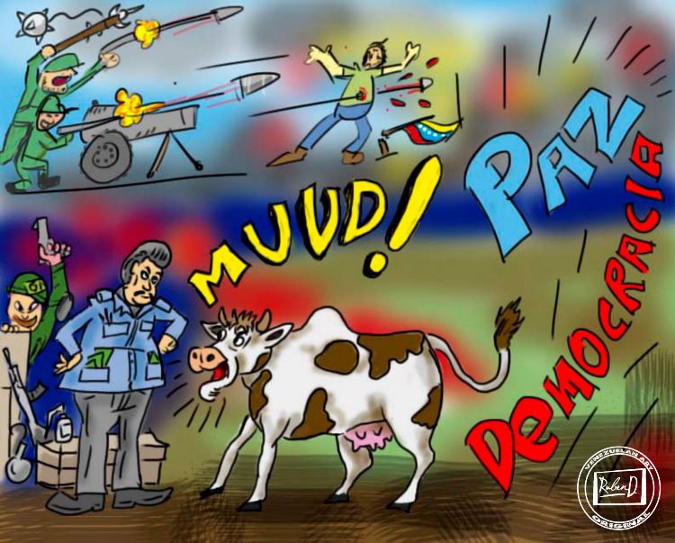 maduro y las vacas - logo steemit 1.jpg