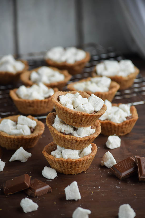 Soft Baked S'mores Filled Cookie Cups.jpg