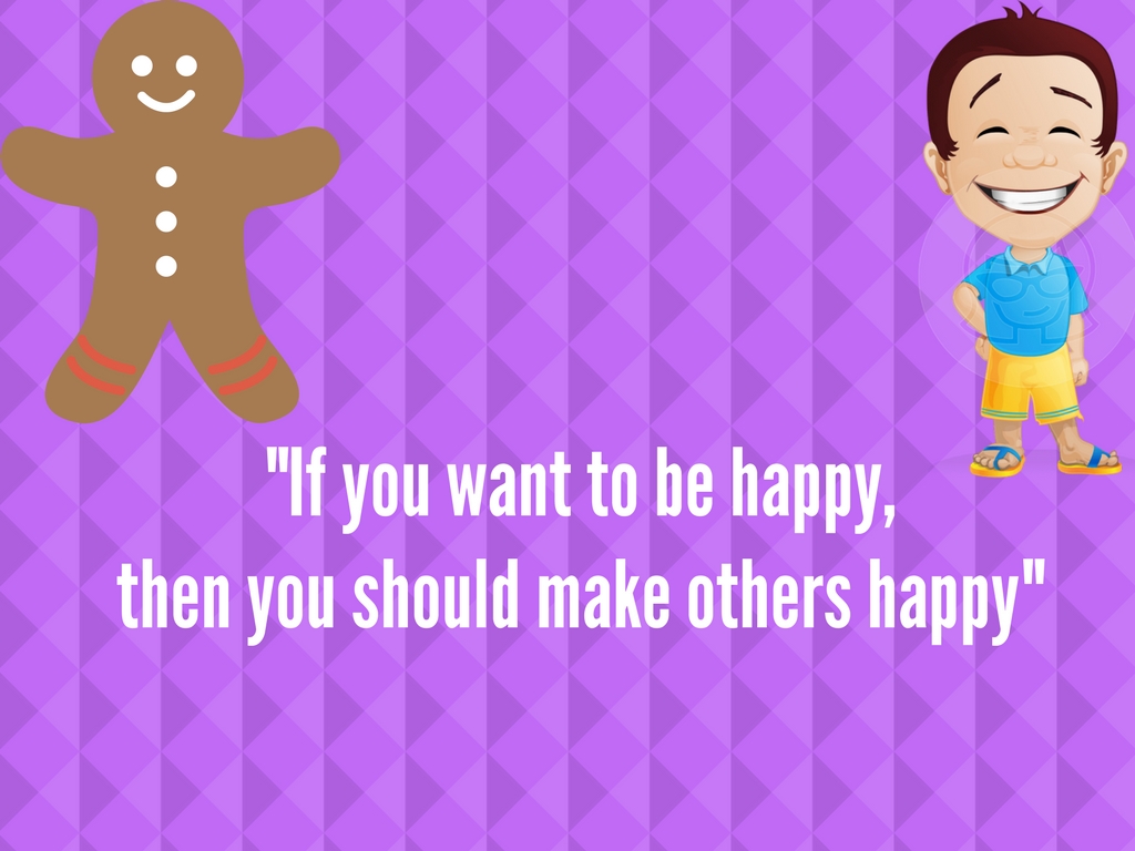 If you want to be happy,then you should make others happy.jpg