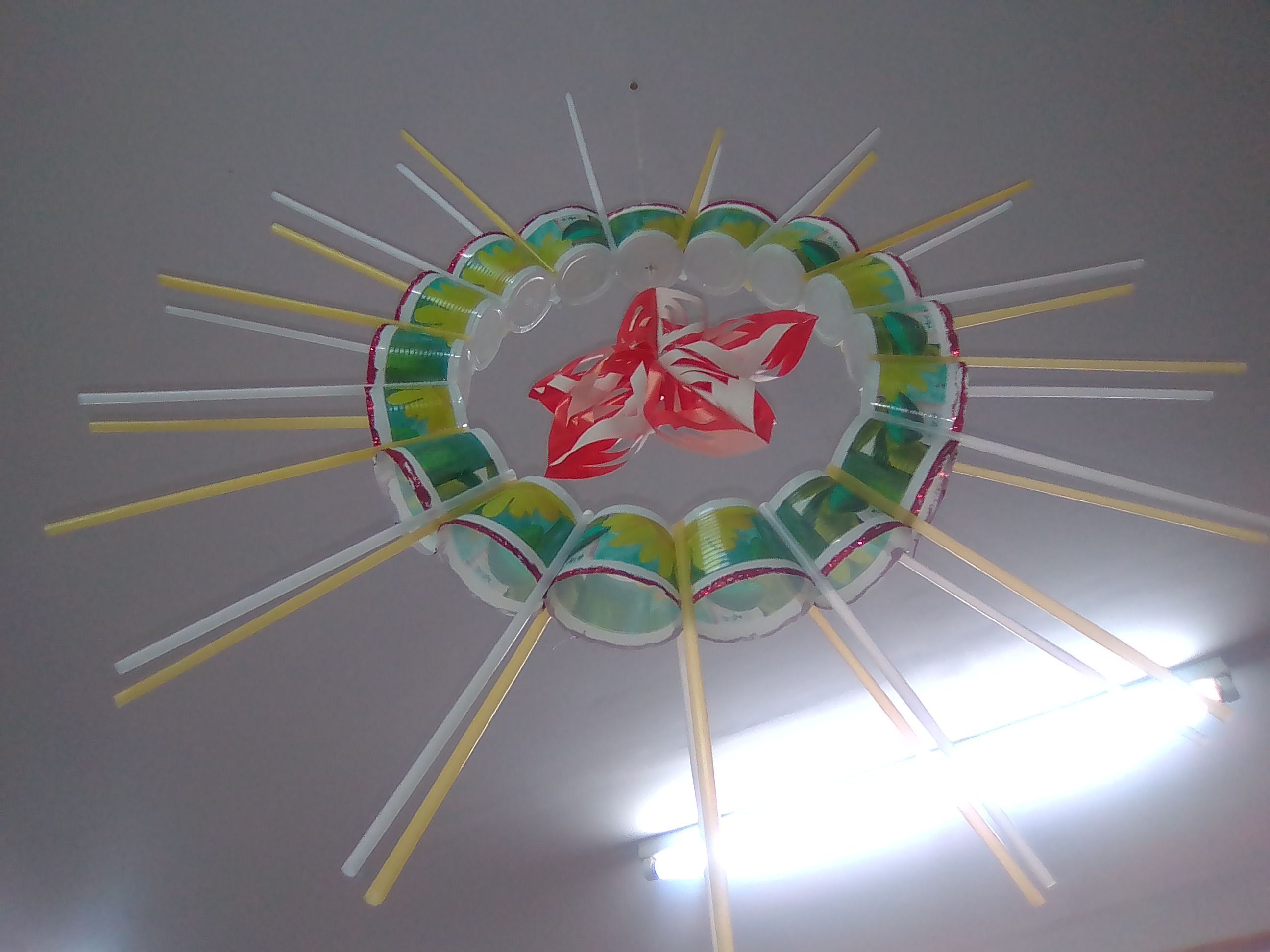 How To Make Parol Using Straw