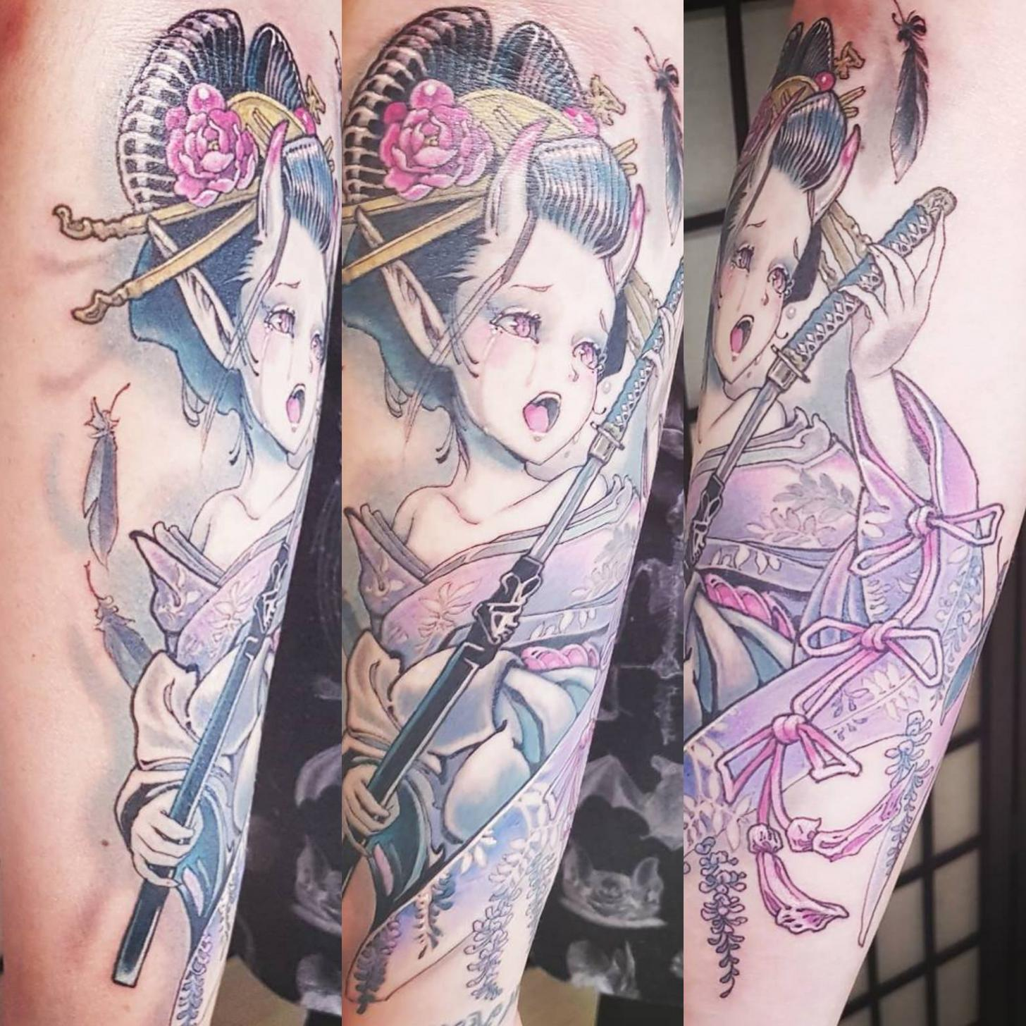 273 curtidas 9 comentários  Tattooist abii  아비 abiitattoo no  Instagram  wisteria flowers and Fai  Korean tattoo artist Tattoo  artists Korean tattoos