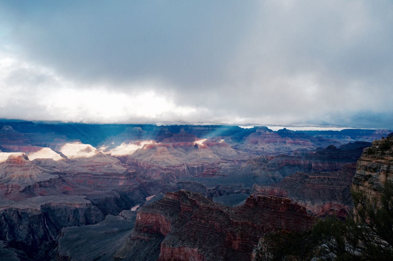 38.Clouds clearing over Grand Canyon, Arizona, USA.jpg